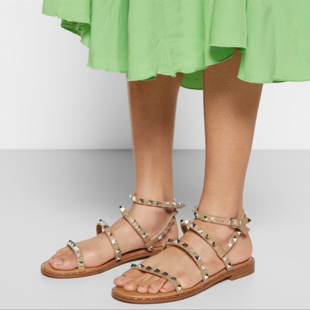 Steve Madden “Travel” studded strappy sandals